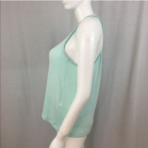 SOLD Sm Zara Sleeveless Racerback Sweater Tank Top - Picture 6 of 8